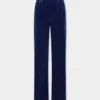 Baggy pants in velvet with 1969 discs