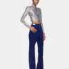Crop top in lace