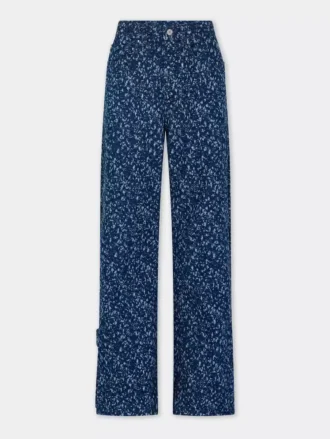 Baggy straight-leg jeans