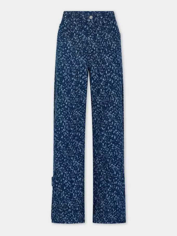 Baggy straight-leg jeans