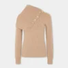Beige Sweater in wool