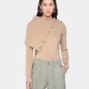 Beige Sweater in wool