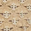 Beige tote bag in raffia