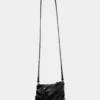 Black Paco crossbody leather bag