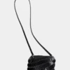 Black Paco crossbody leather bag