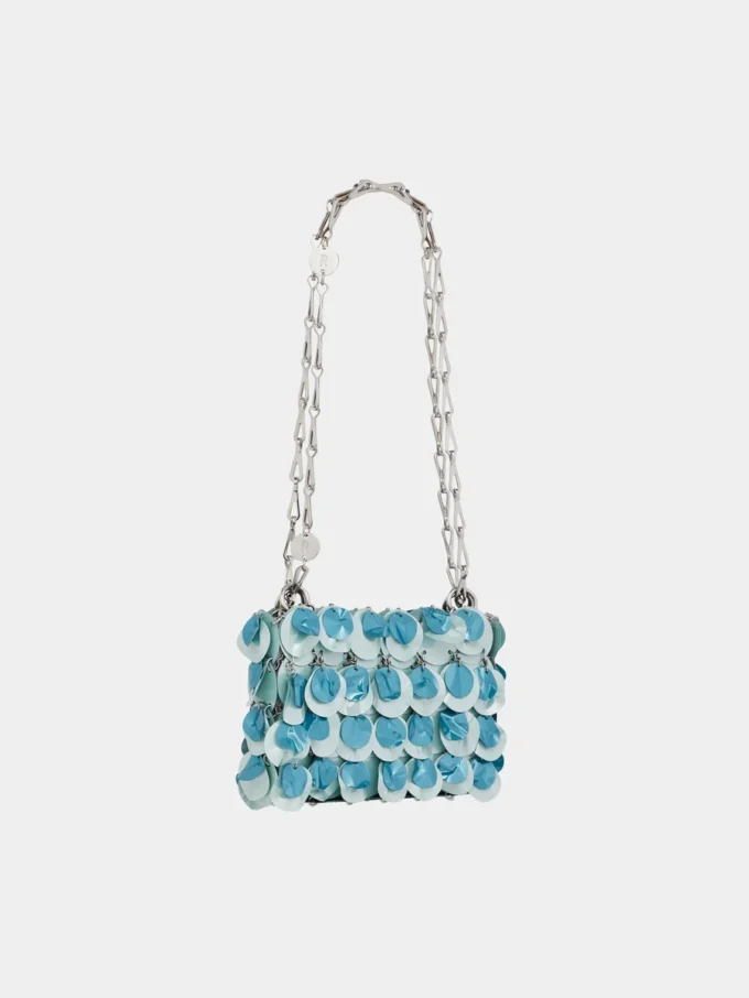 Blue sparkle nano bag