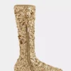 Boots with sequins
