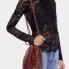 Bucket reversible Flip bag in leather