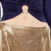 Crop top with piercing detail