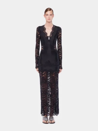 Long lace dress