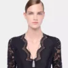 Long lace dress
