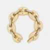 Eight chunky bicolored bracelet