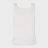 Embroidered wool top