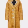 Fake fur coat