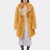 Fake fur coat