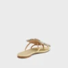 Flat sandals with strass