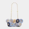 Flower 1969 blue bag