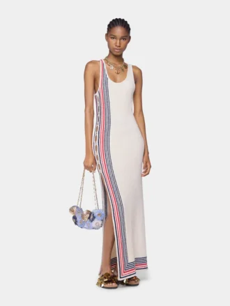 Long dress in terry jersey