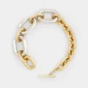 Gold and silver oversized XL link necklace Gold and silver oversized XL link necklace
