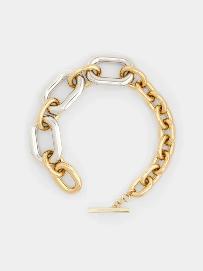 Gold and silver oversized XL link necklace Gold and silver oversized XL link necklace