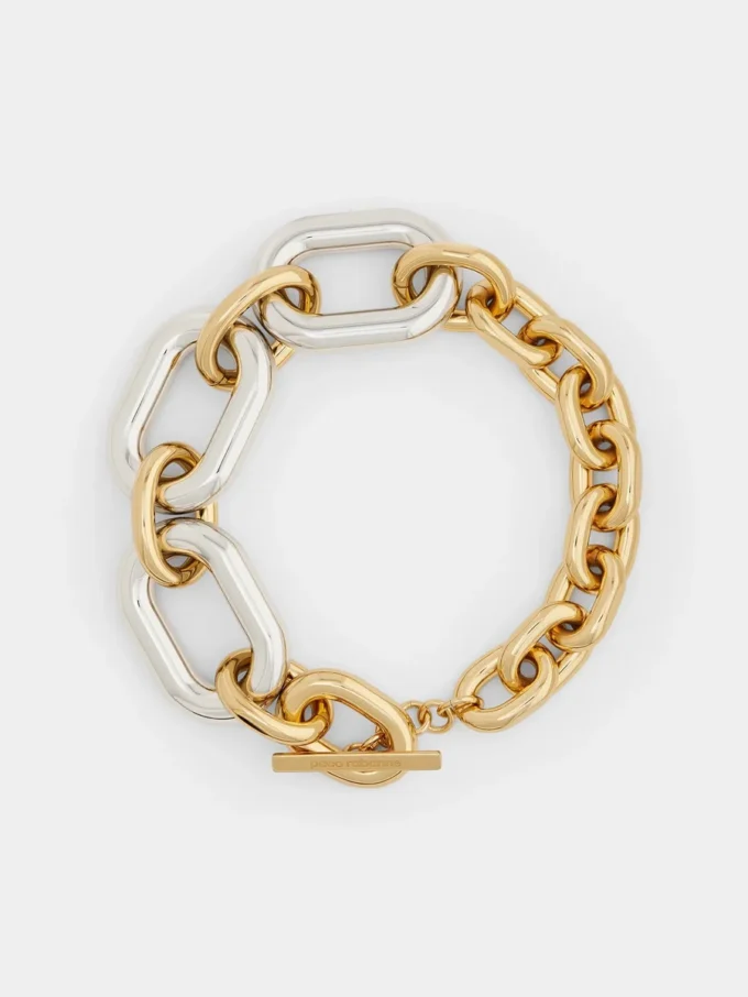 Gold and silver oversized XL link necklace Gold and silver oversized XL link necklace