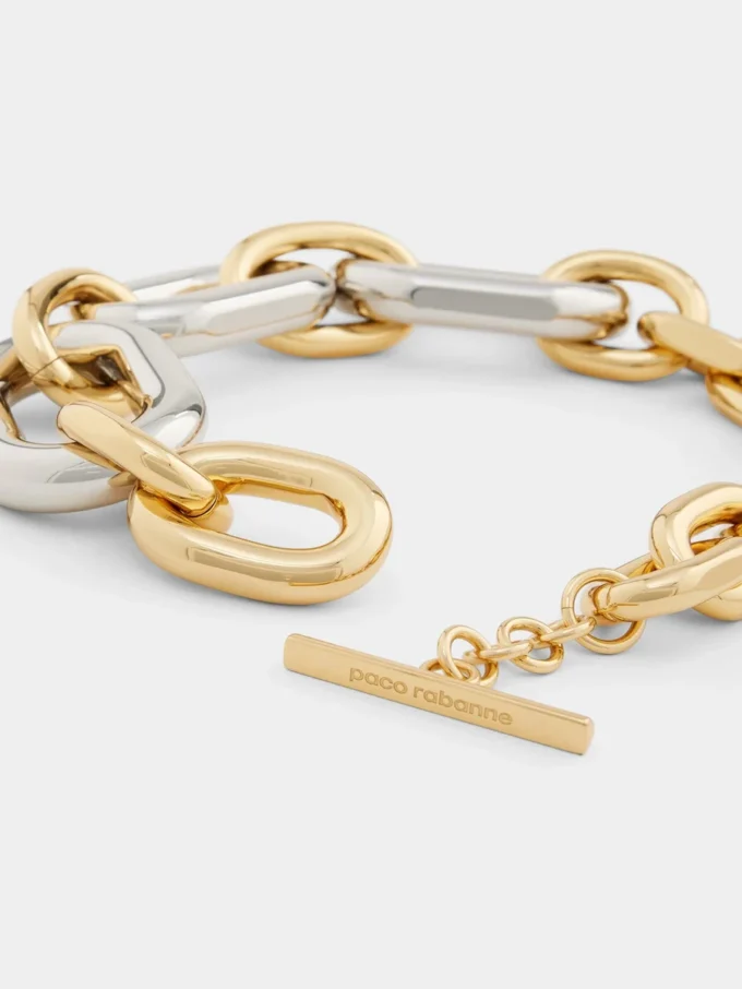 Gold and silver oversized XL link necklace Gold and silver oversized XL link necklace