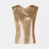 Gold chainmail Top Gold chainmail Top