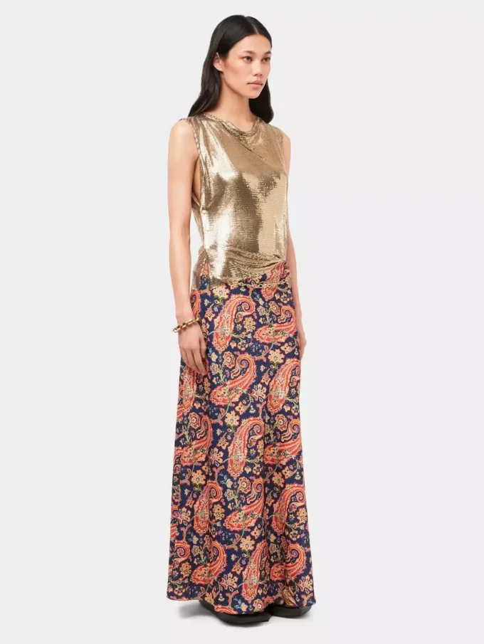 Gold chainmail Top Gold chainmail Top