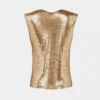 Gold chainmail Top Gold chainmail Top