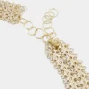 Gold jewel belt