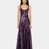 Gown sequin dress