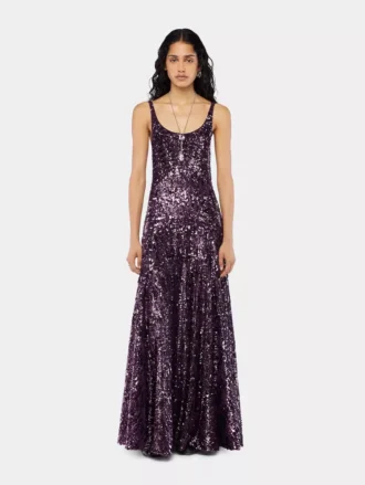 Gown sequin dress