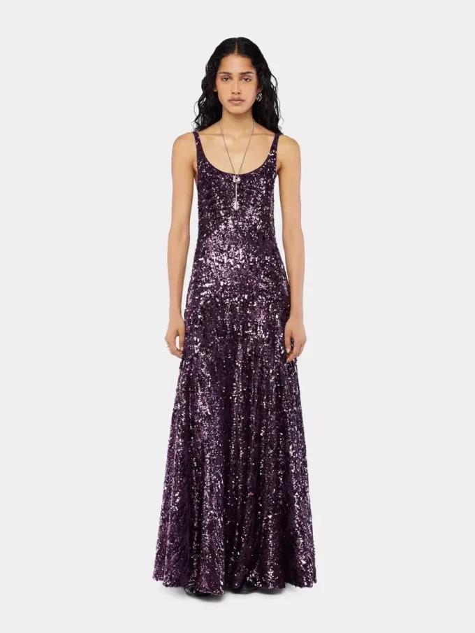 Gown sequin dress