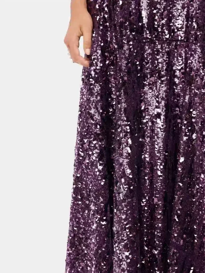 Gown sequin dress