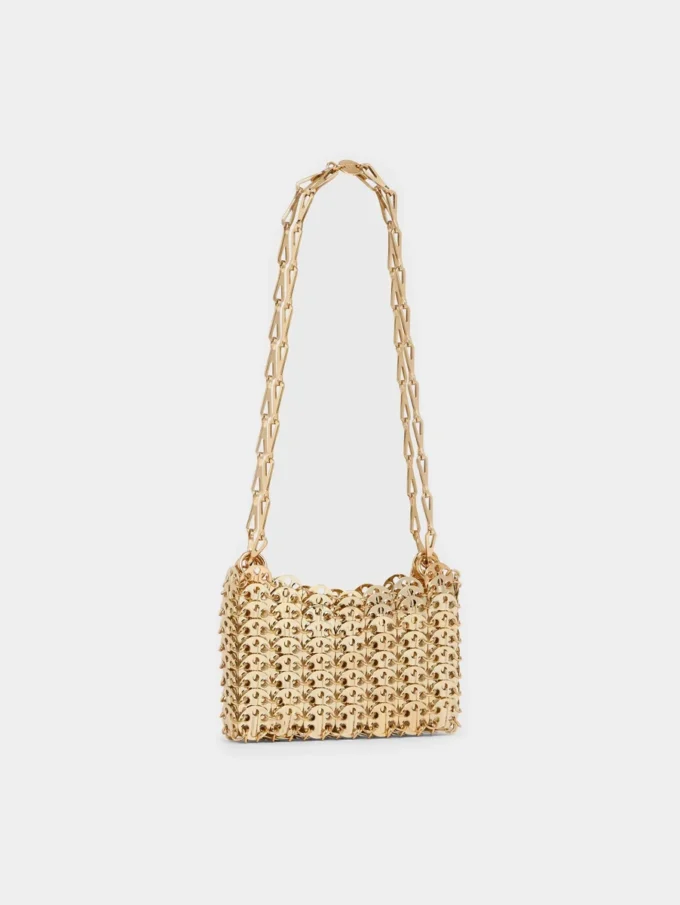 Iconic gold nano 1969 bag
