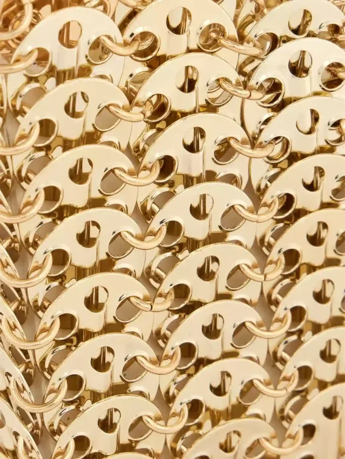 Iconic gold nano 1969 bag