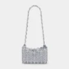 Iconic silver nano 1969 bag