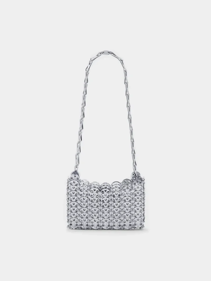 Iconic silver nano 1969 bag