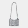 Iconic silver nano 1969 bag