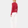 Jersey top with ruched details