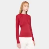 Jersey top with ruched details