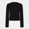 Knitted cardigan in wool