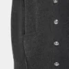 Knitted cardigan in wool and cashmere