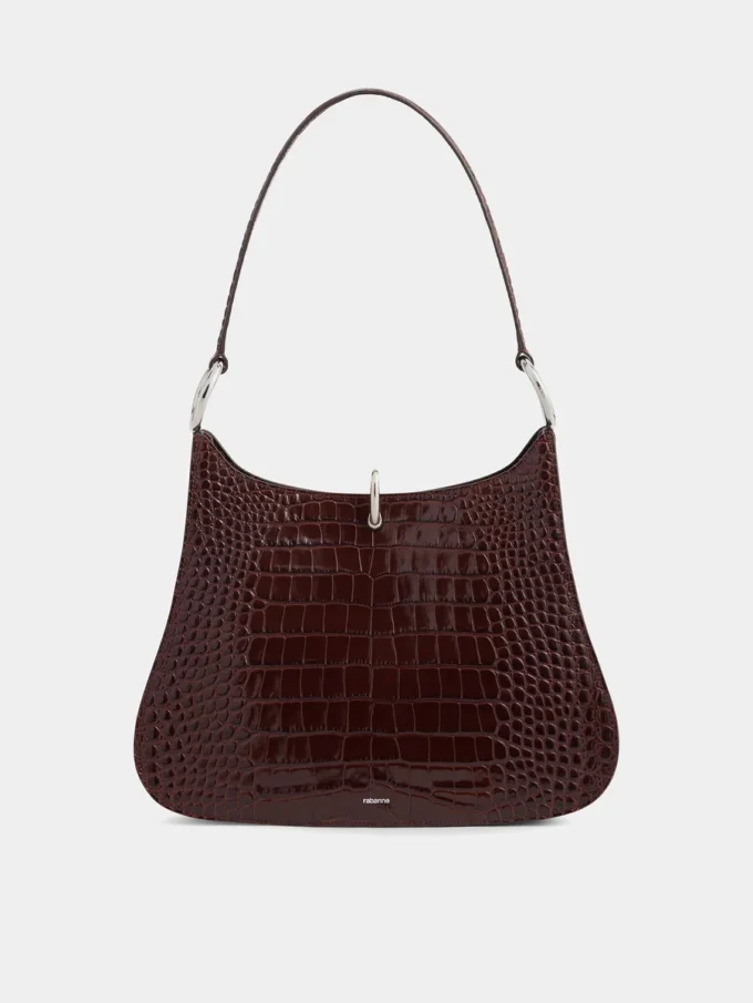 Large Ring leather bag