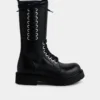 Leather boots