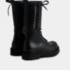 Leather boots