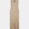 Long dress in crochet