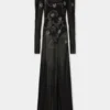Long dress in jersey