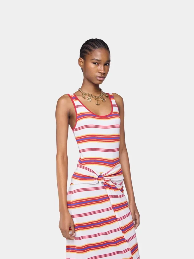 Long dress in jersey