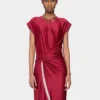 Long dress in jersey